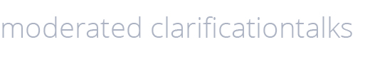 Moderierte Klärungsgespräche Überschrift